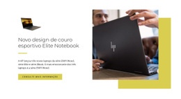 Novos Laptops - Arraste E Solte Um Modelo De Página