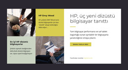 Modern Dizüstü Bilgisayarlar - Premium Öğeler Şablonu
