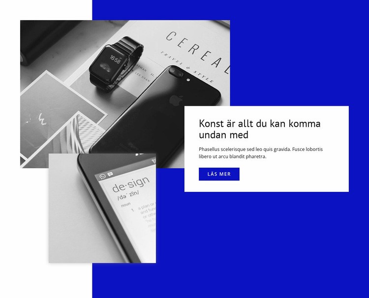 Vi designar meningsfulla produkter CSS -mall