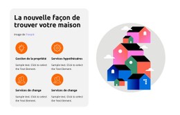 Propriétés En Vedette Modèle De Site Web CSS Gratuit