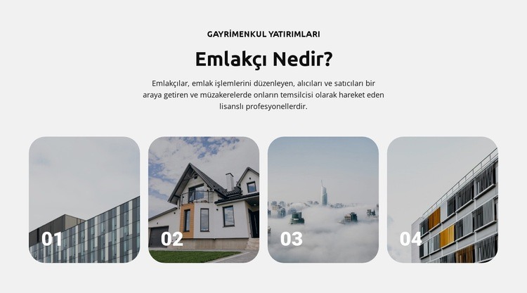 Şehirleri Keşfet Web Sitesi Mockup'ı