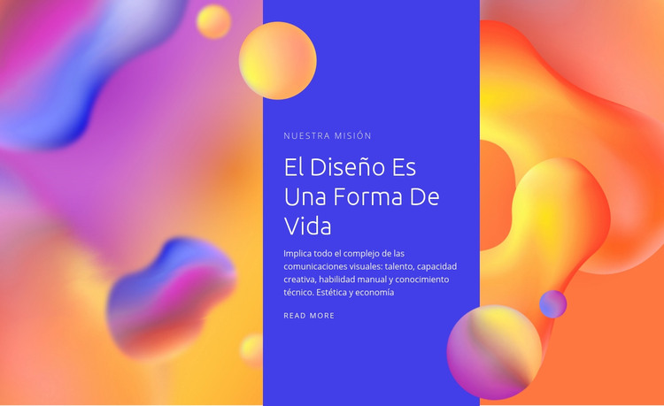 Creamos experiencias digitales Plantilla HTML