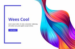 Wees Cool - Gratis Websitesjabloon