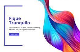 Fique Tranquilo - Design HTML Page Online