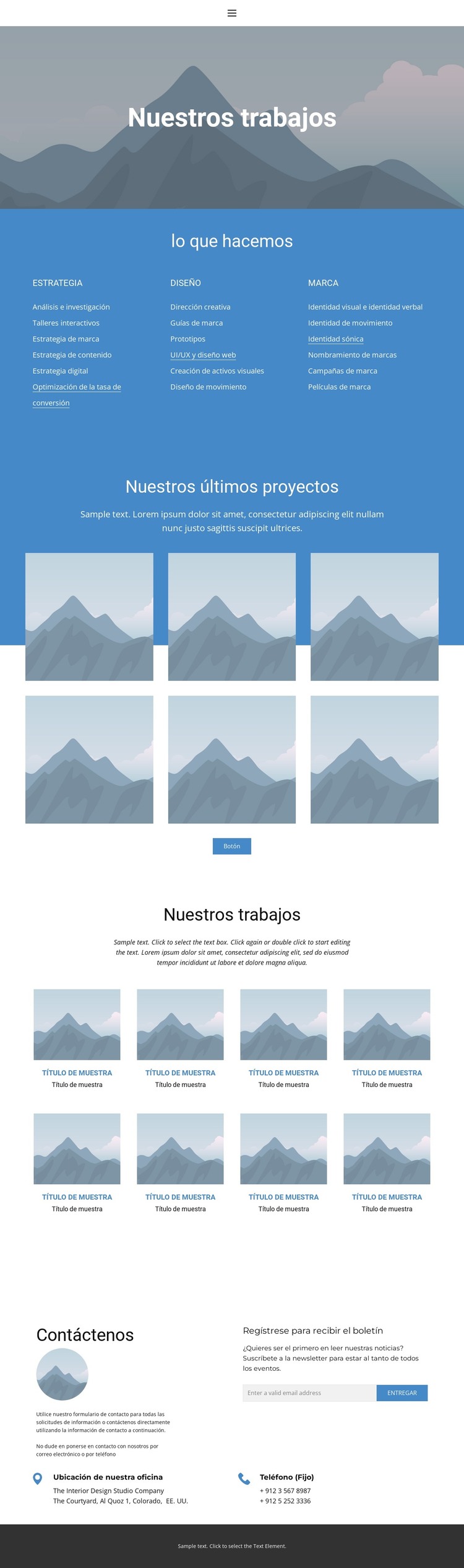 Portafolio 2 Plantilla HTML