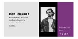 Gratis Online Sjabloon Voor Celebrity-Stijl