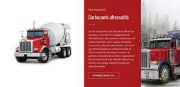 Carburants Alternatifs : Modèle De Site Web Simple