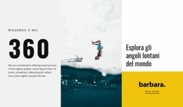 Vita Da Surf Camp - Mockup Del Sito Web Definitivo