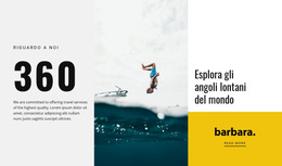 Vita Da Surf Camp - Miglior Design Del Modello Di Sito Web