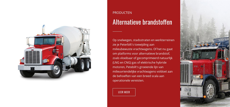 Alternatieve brandstoffen WordPress-thema