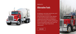 Alternative Fuels - Website Design