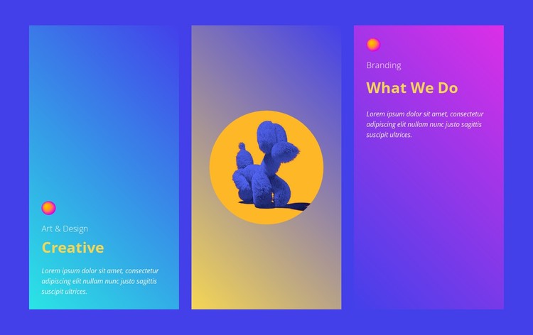 Design what matters CSS Template