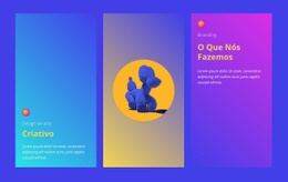 Maquete De Site Multifuncional Para Projete O Que Importa