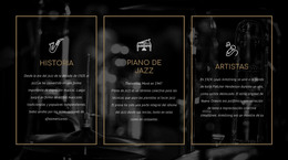 La Historia Del Jazz: Sitio Web Adaptable