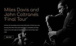 Mile Davis Final Tour