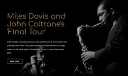 Mile Davis Final Tour