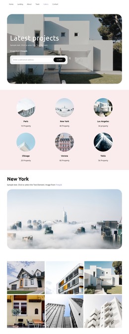 Exclusive apartments - CSS Template by Nicepage