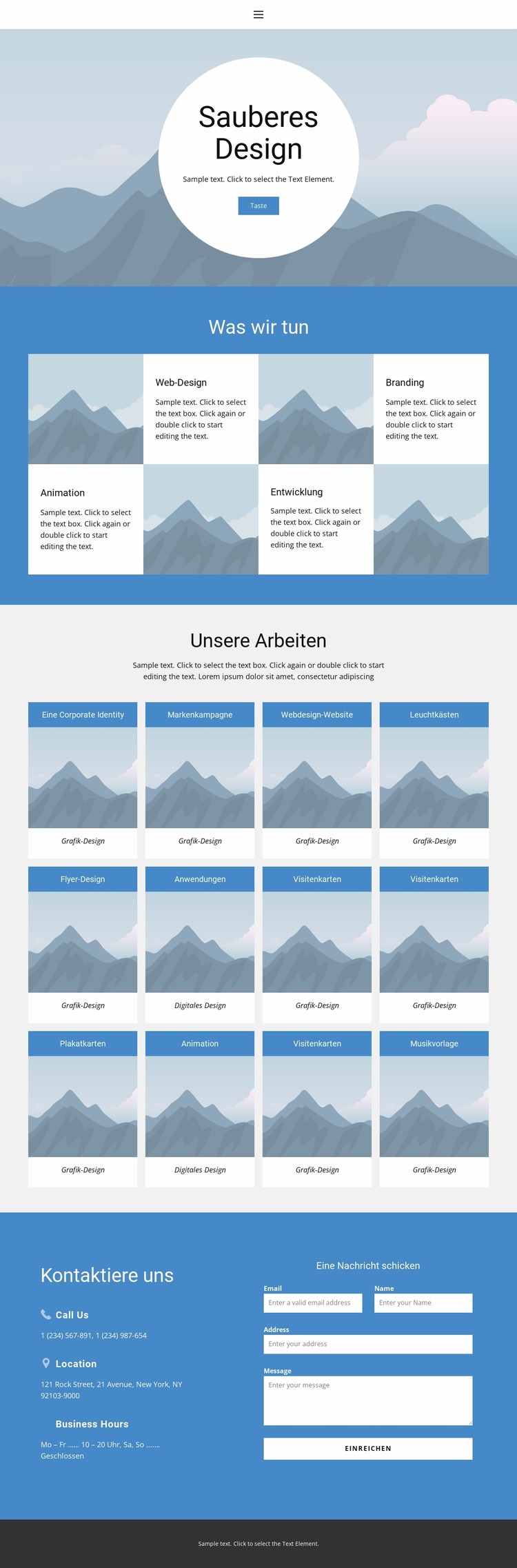 Portfolio4 Joomla Vorlage