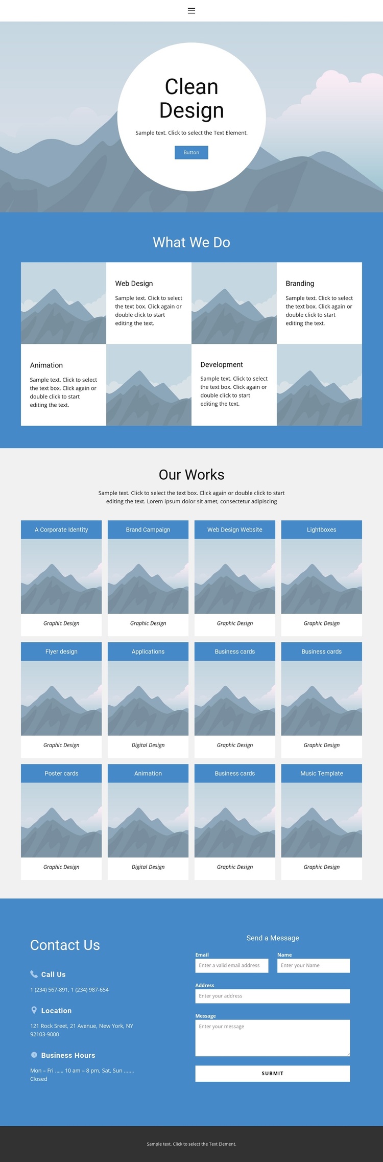 Portfolio4 Joomla Template