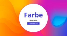 Färbe Deine Welt Kostenlose Vorlage