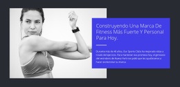 Construye Un Cuerpo Fuerte - HTML Page Creator