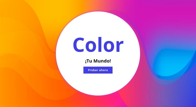 Colorea tu mundo Creador de sitios web HTML