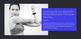 Construye Un Cuerpo Fuerte - Tema Responsivo De WordPress