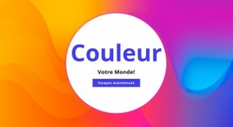 Colorez Votre Monde - Design HTML Page Online