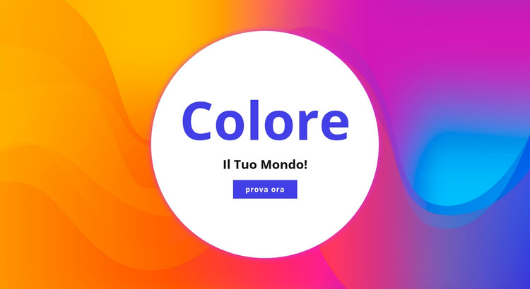 Colora il tuo mondo Modello HTML