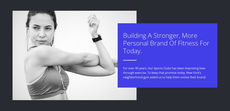 Build a strong body Joomla Page Builder