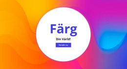 Färglägg Din Värld - Webbplatsmall För Företagspremium