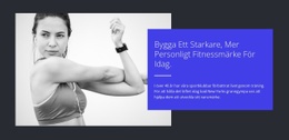 Bygg En Stark Kropp – Responsivt WordPress-Tema