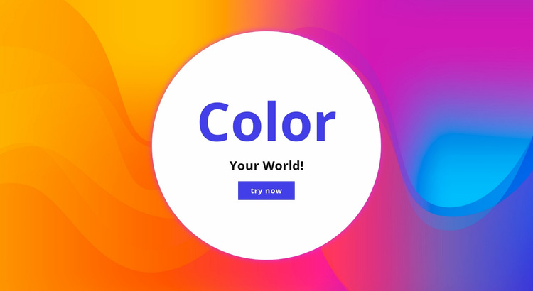 Color your world  Website Design
