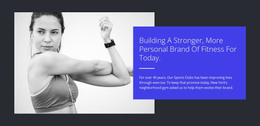 Build A Strong Body - Responsive WordPress Theme