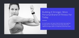 Build A Strong Body - Custom Wysiwyg HTML Editor