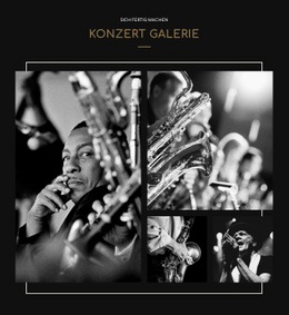 Konzertgalerie - Build HTML Website