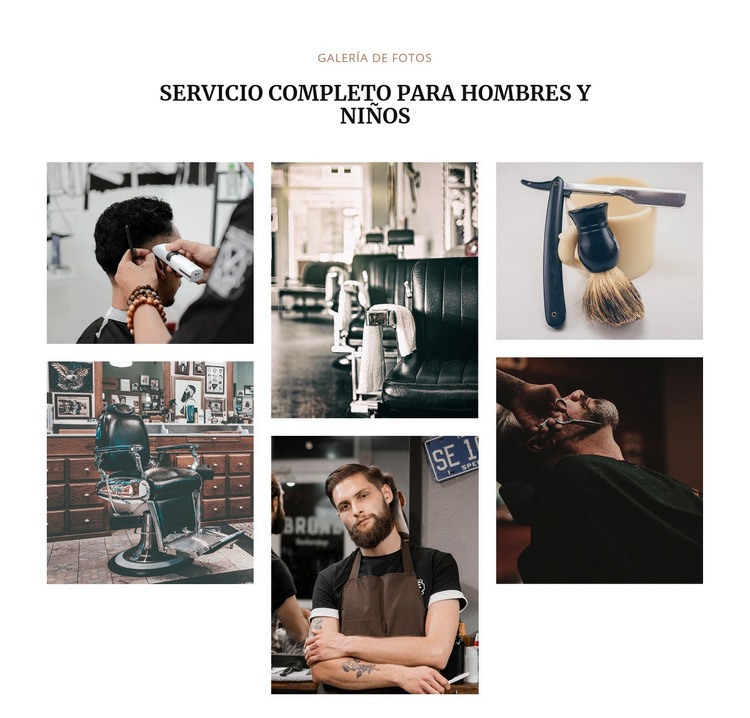 Servicio completo hombre Creador de sitios web HTML