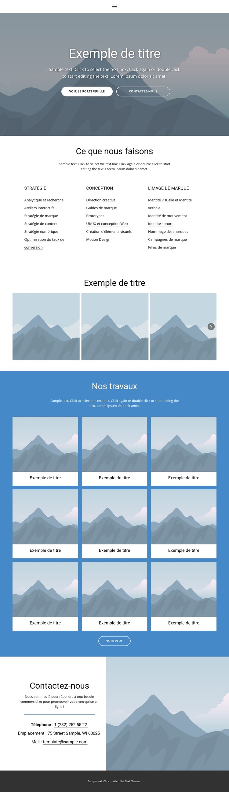 Galerie 6 Thème WordPress