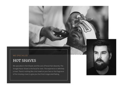 Hot Shaves Html5 Responsive Template
