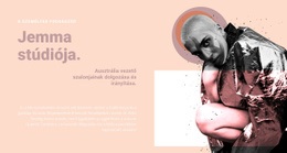 Személyes Fodrász - Webhelysablonok