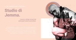 Parrucchiere Personale: Modello HTML5 Moderno