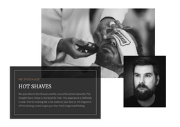 Hot Shaves Joomla Template 2024