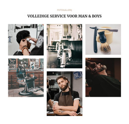 Man Volledige Service - Eenvoudig Website-Ontwerp