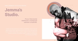 Osobisty Stylista Fryzur - Projekt Strony Internetowej Do Bezpłatnego Pobrania