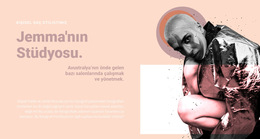 Kişisel Saç Stilisti Için Yerleşik Çoklu Düzen