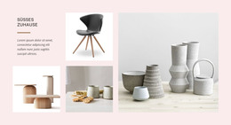 Süßes Zuhause - Kostenlose Vorlage