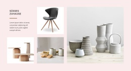 Süßes Zuhause - Responsive Website-Vorlagen