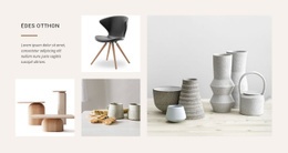 Édes Otthon - Gyönyörű Színgyűjtő Sablon