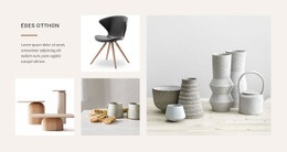 Édes Otthon Weboldal Tervezés