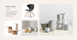 Most Creative Website Mockup For Sweet Home